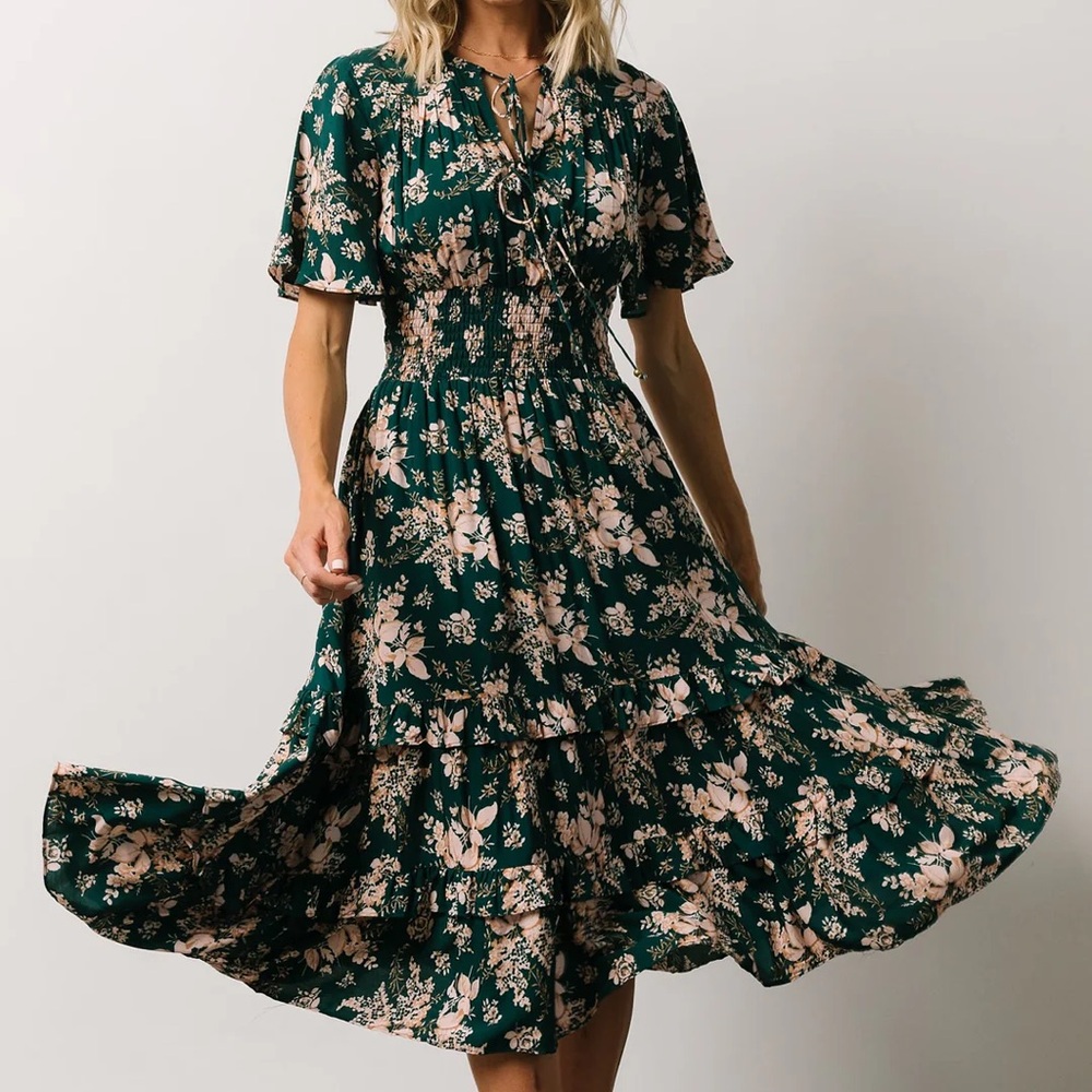 Baltic Born Spell Boho Midi Dress - M
